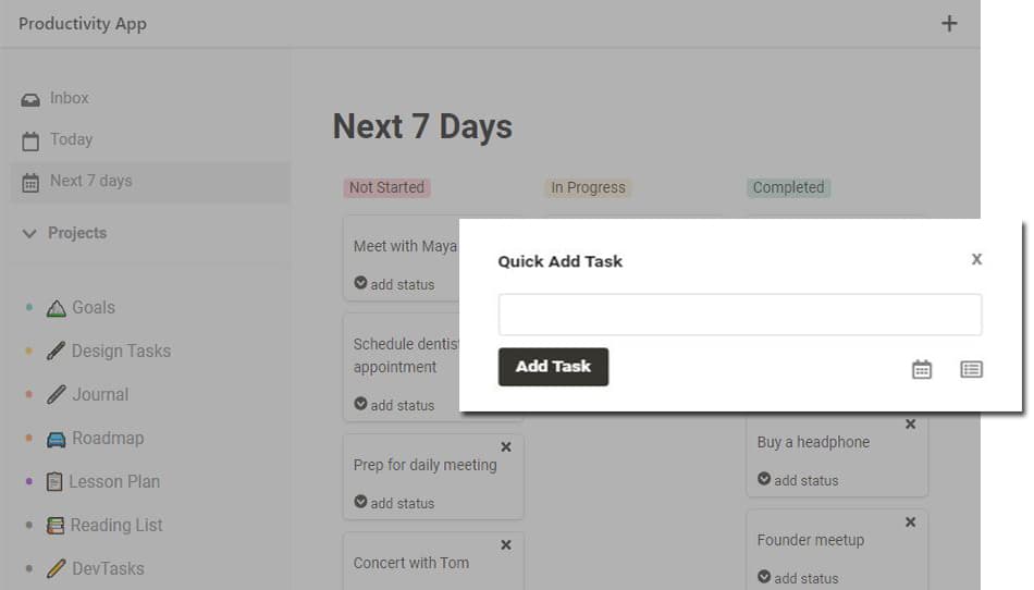 productivity-app-add-task